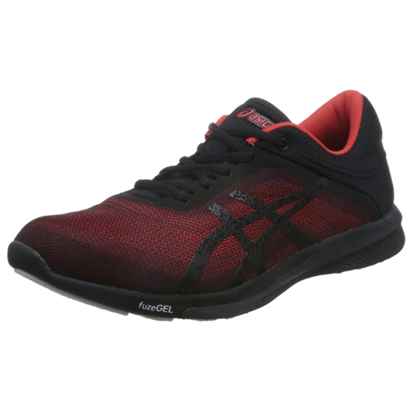 运动时尚！ASICS亚瑟士男跑步鞋fuzeX Rush