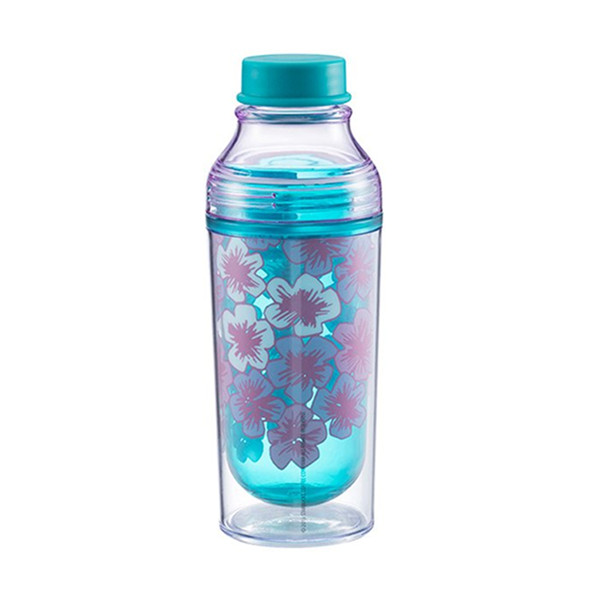 双盖两用！Starbucks星巴克梦幻樱语冷水壶473ml