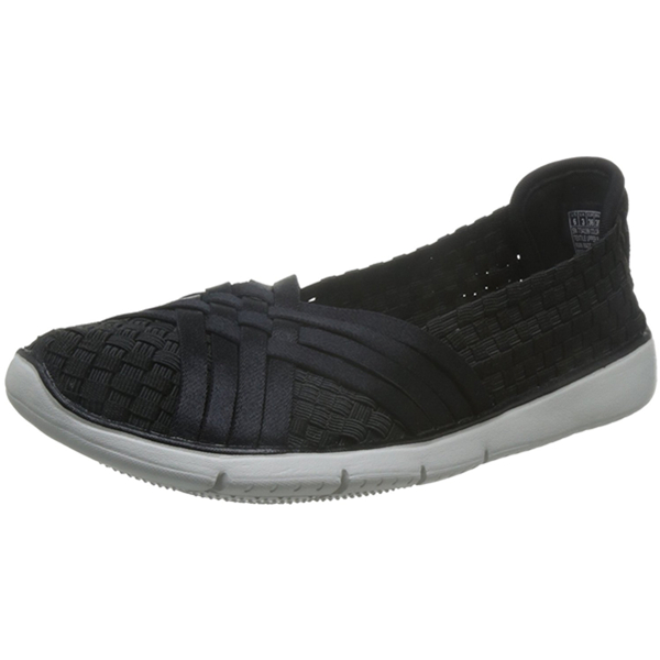 清凉透气！Skechers斯凯奇BOBS系列女一脚蹬休闲鞋734198