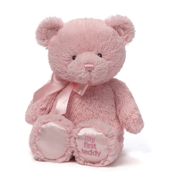 女生最爱！GUND Baby GUND 我的第一次泰迪熊毛绒玩具
