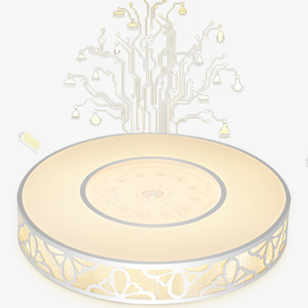 独特造型！雷士照明卧室LED吸顶灯具灯饰