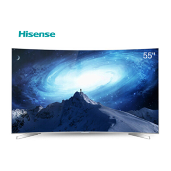 4K曲面！海信（Hisense）55英寸曲面4K HDR
