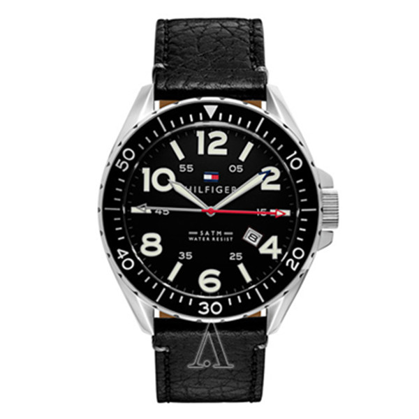 时尚大气！TOMMY HILFIGER 1791131 男士手表