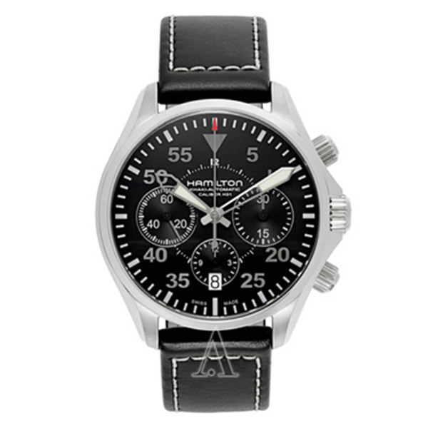 三眼计时！Hamilton H64666735 自动机械男表