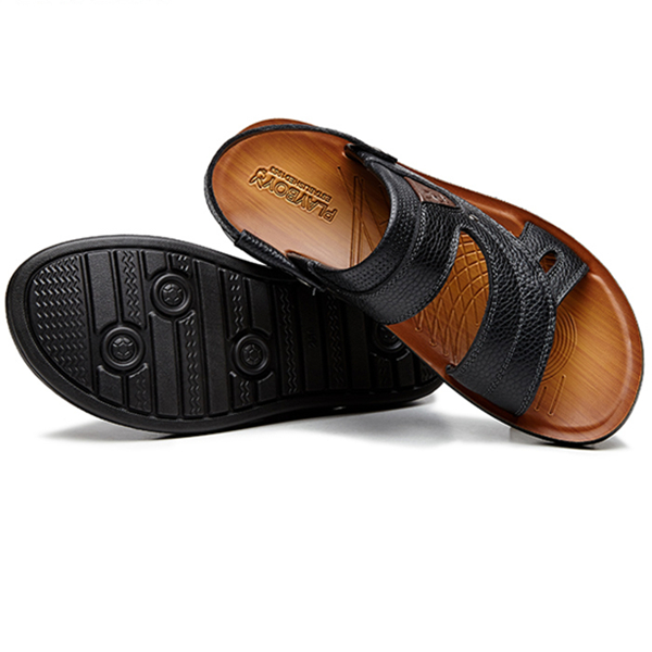 清凉透气！PLAYBOY花花公子男士凉鞋7BW009075D0140