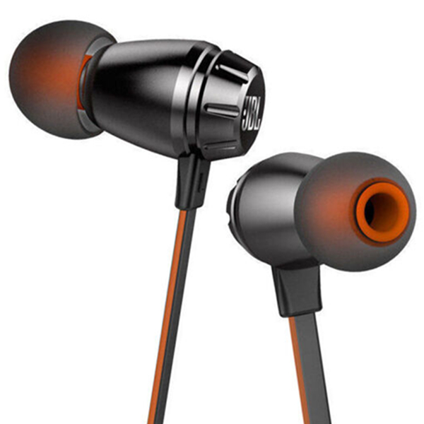 人声毒物！JBL T380A黑色双动圈入耳式有线耳机