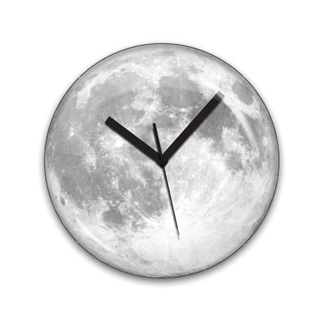创意夜光！Kikkerland Claire de Lune月光时钟