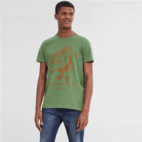 66聚划算大促！ESPRIT男士全棉短袖T恤-037EE2K025