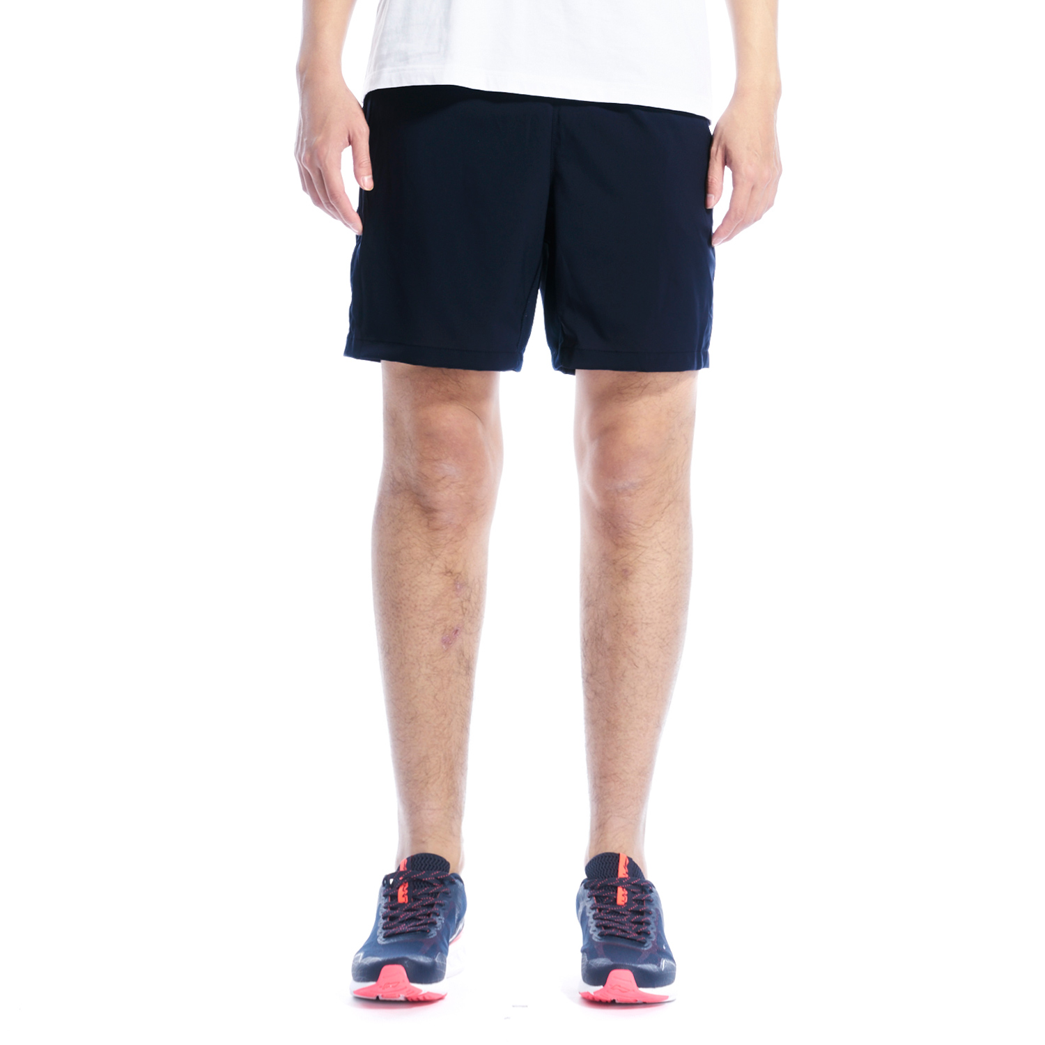 聚划算大促！李宁男子平口跑步短裤AKSL043