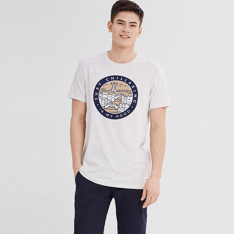 聚划算大促！ESPRIT时尚简约款短袖T恤-037CC2K018