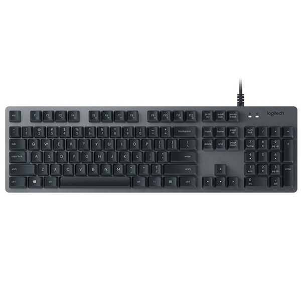 持久可靠！Logitech罗技K840有线机械键盘
