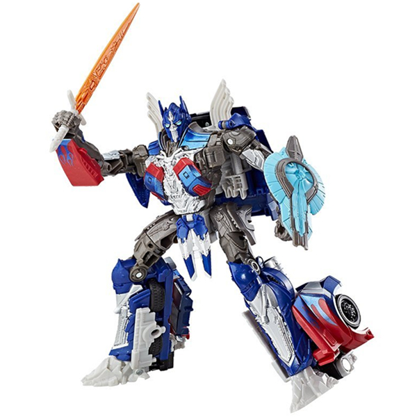 收藏佳品！Hasbro孩之宝TF变形金刚电影5擎天柱C1334