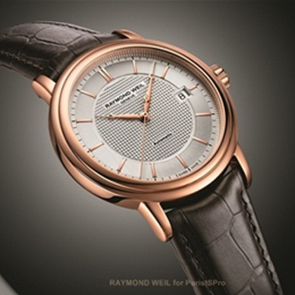 干净利落！Raymond Weil 5488-PC5-65001瑞士石英男表