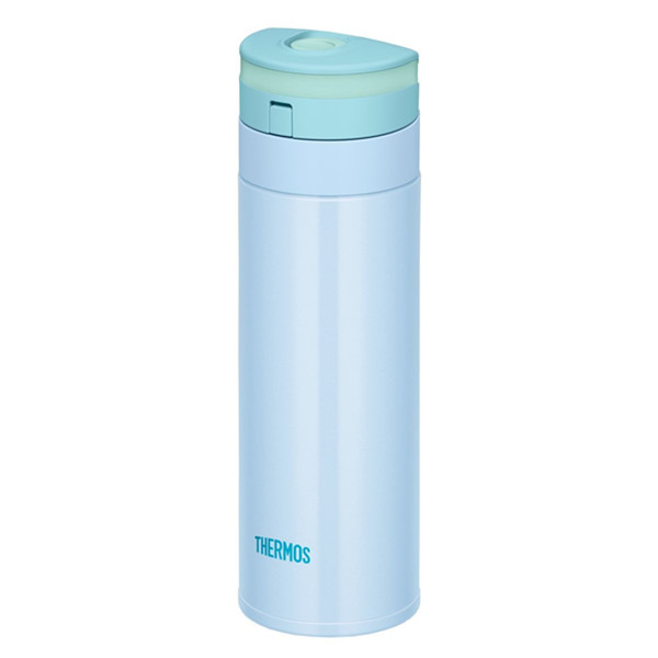 两色齐降！THERMOS JNS-350 BL 真空隔热保温杯 350ml