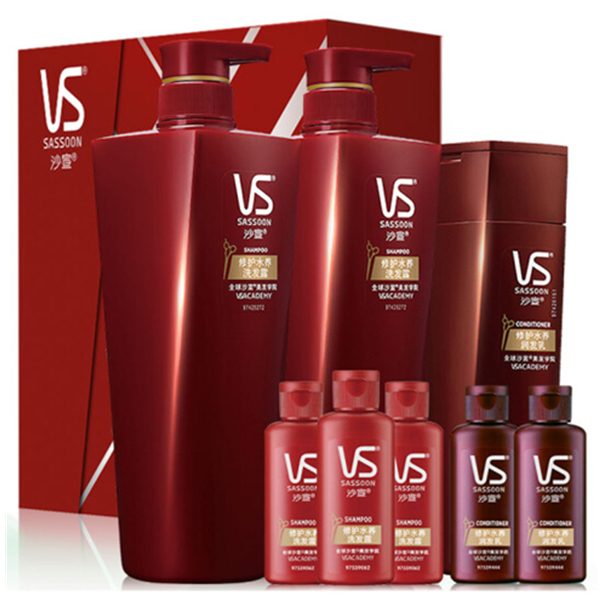 润滑秀发！沙宣洗护套装修护水养