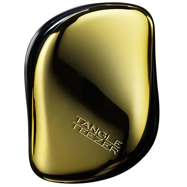 呵护秀发！Tangle Teezer豪华便携款璀璨金美发梳
