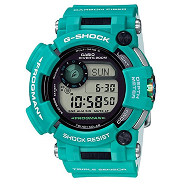 再降！CASIO GWF-D1000MB-3JF 六局电波光能蛙人潜水表