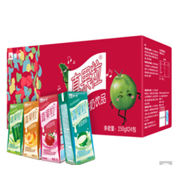 618狂欢！蒙牛 真果粒牛奶饮品（四种口味）250g*24 缤纷礼盒装