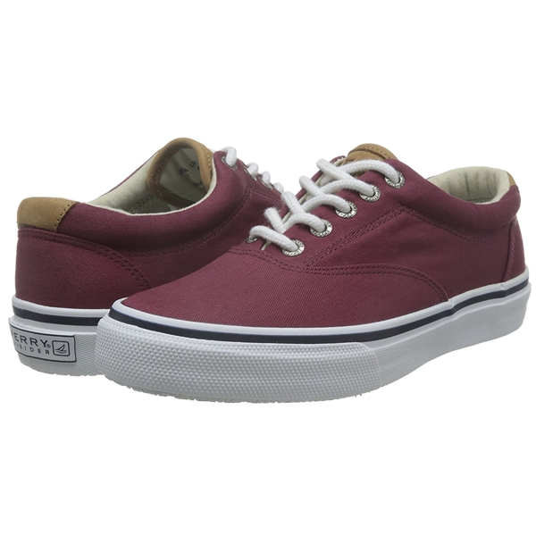 轻盈舒适！Sperry 男 帆布鞋STRIPER CVO STS12062