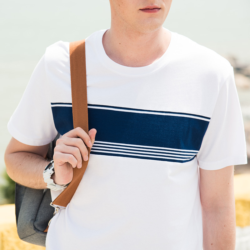 618狂欢！真维斯短袖韩版潮T恤72-173001