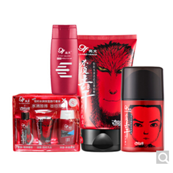 618狂欢！高夫（gf）大圣强效保湿套装（洁面啫喱+保湿霜）