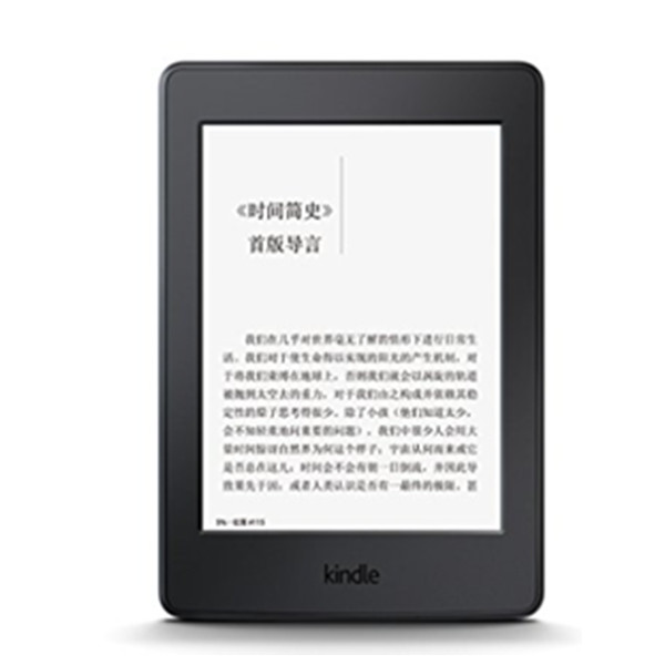 超长续航！kindle电子书阅读器：300 ppi超清电子墨水触控屏、内置阅读灯