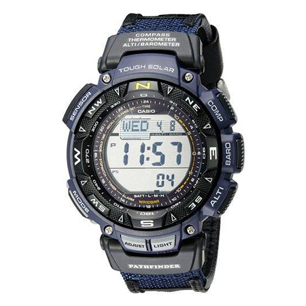 堪比黑五！Casio 卡西欧 PAG-240B-2CR多功能太阳能户外手表