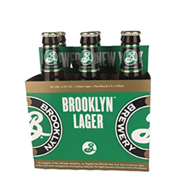 浓醇好喝！Brooklyn 布鲁克林 Lager 拉格 啤酒 355ml*6