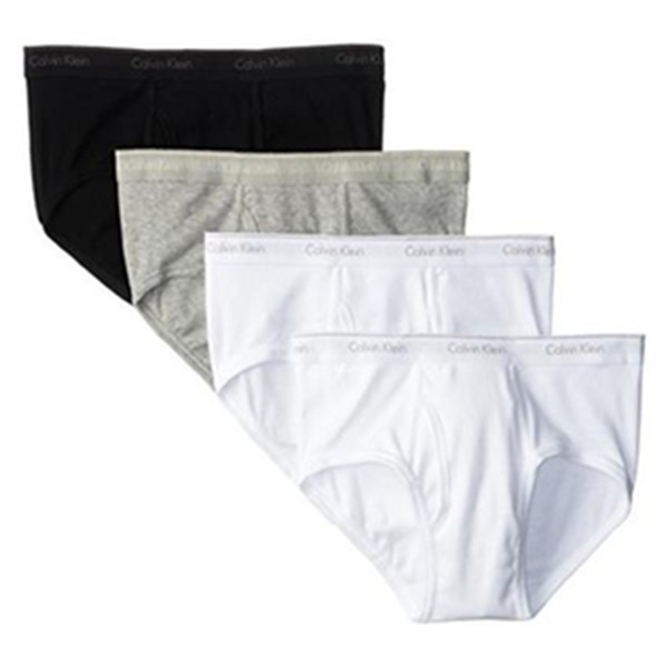 亲肤透气！Calvin Klein Classic 男士纯棉内裤四条装
