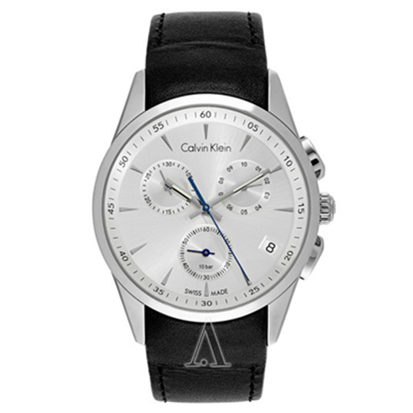 简约干练！ CALVIN KLEIN K5A271C6瑞士石英简约时尚男表
