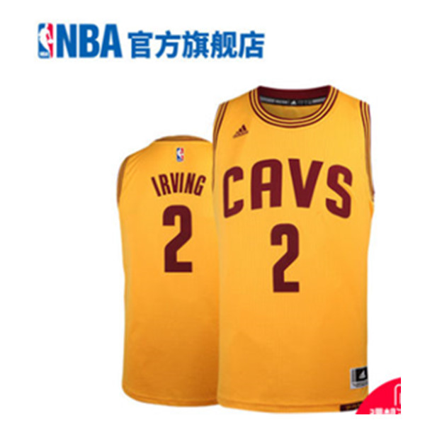 618狂欢！NBA球衣 阿迪达斯 骑士队欧文Swingman球衣