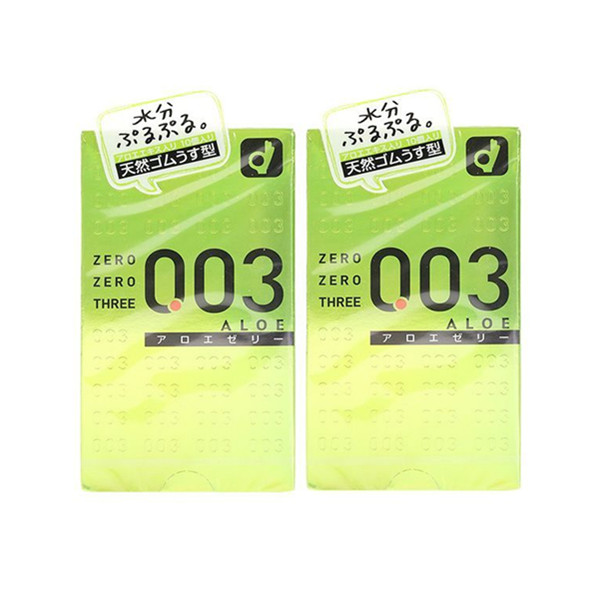 安全舒适！Okamoto冈本安全套003芦荟精华10只*2盒装