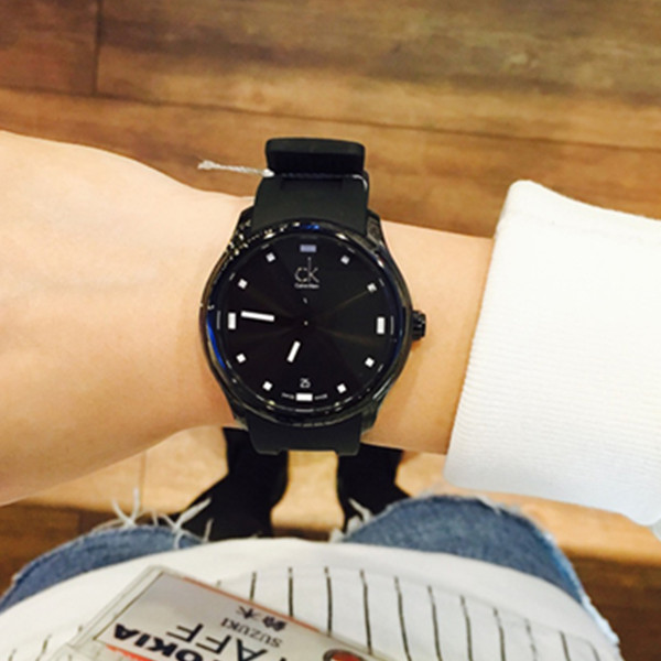 近期好价！Calvin Klein K2V214D1运动风瑞士石英男表