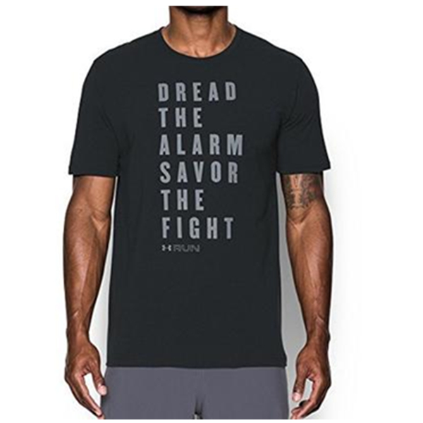 两色可选！UA安德玛Run Dread/Fight T-Shirt男子T恤