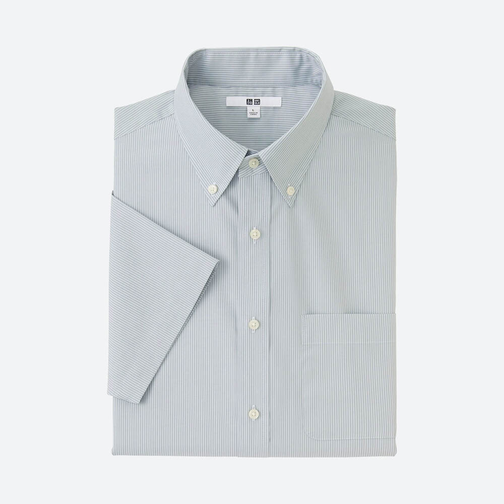 618狂欢！UNIQLOE优衣库ASY CARE条纹衬衫193871