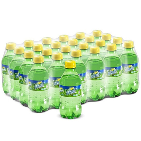 清爽解暑！雪碧柠檬味汽水300ml毫升*24瓶