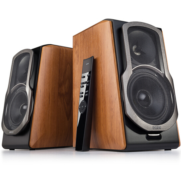 三频均衡！漫步者S2000V2 HIFI有源2.0音箱