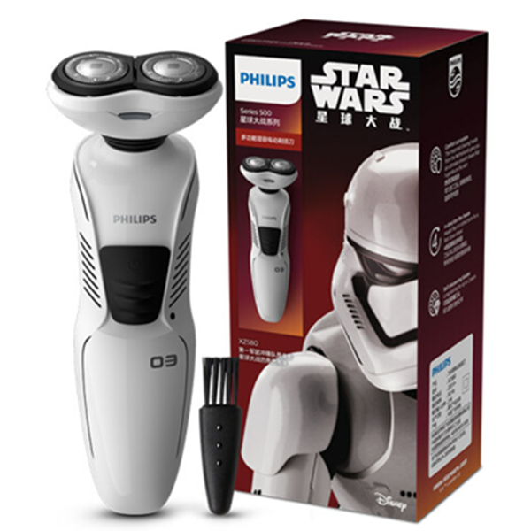 四面贴合！飞利浦电动剃须刀XZ580