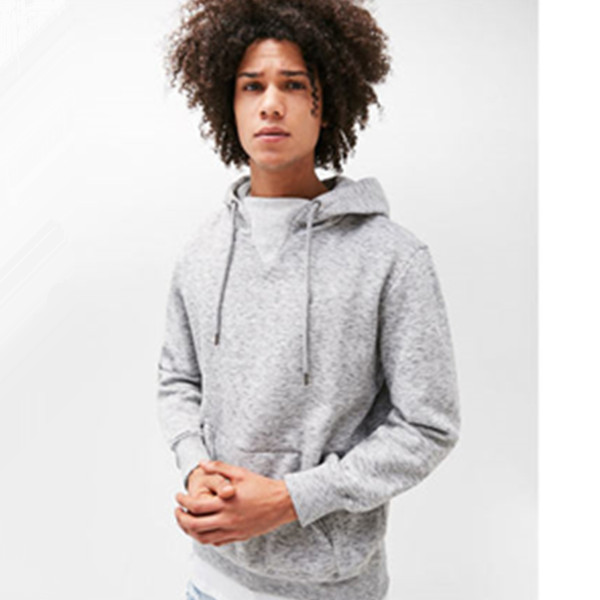 纯色设计！Bershka 男士 连帽套头卫衣 06995498