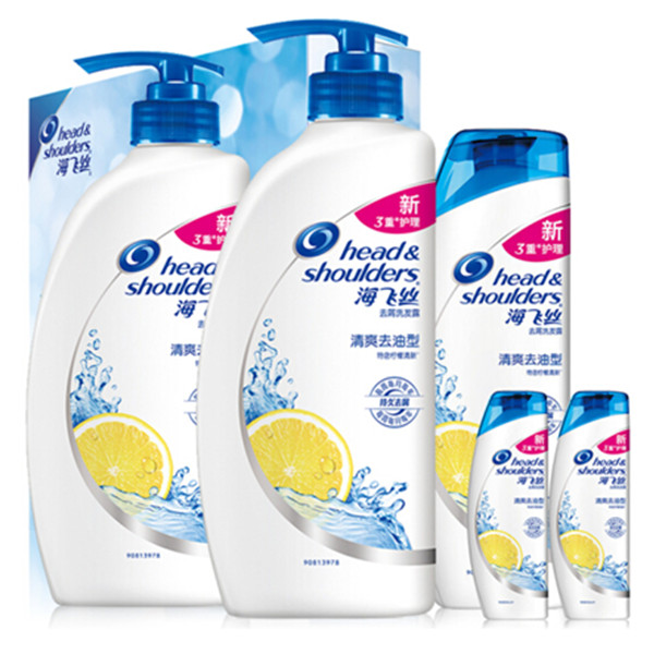 头屑去无踪！海飞丝洗护套装