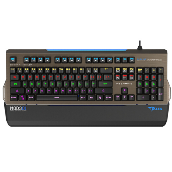 电竞优选！宜博K751六色混光机械键盘