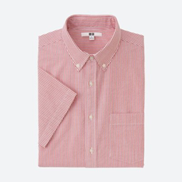 双色可选！优衣库泡泡纱衬衫(短袖) 199030