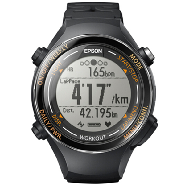 旗舰款！爱普生RUNSENSE SF-850 GPS运动腕表