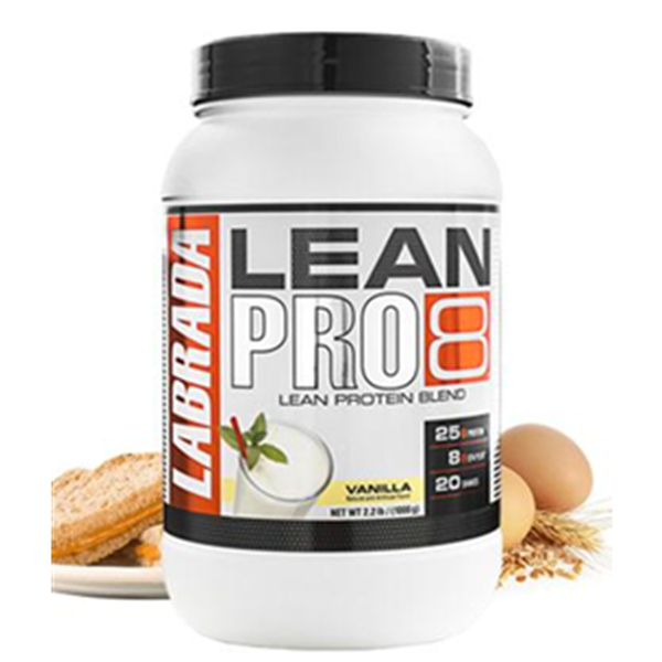 健身塑形！Labrada LEAN PRO8 超级优质蛋白粉 1kg