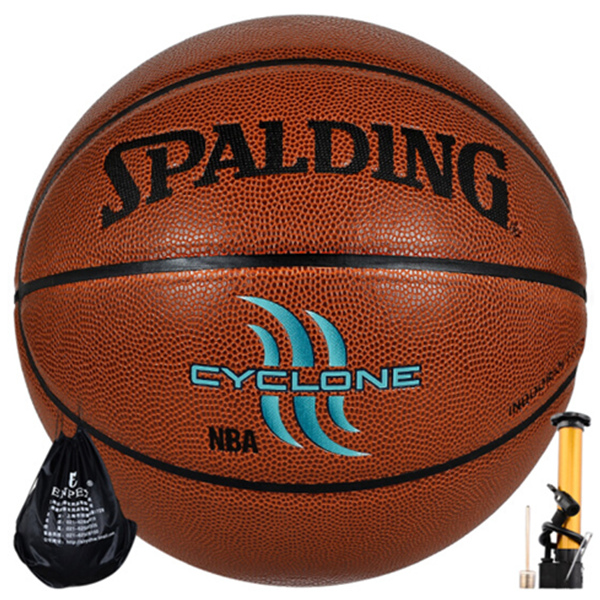 舒适顺畅！斯伯丁Spalding 74-414涂鸦系列PU蓝球