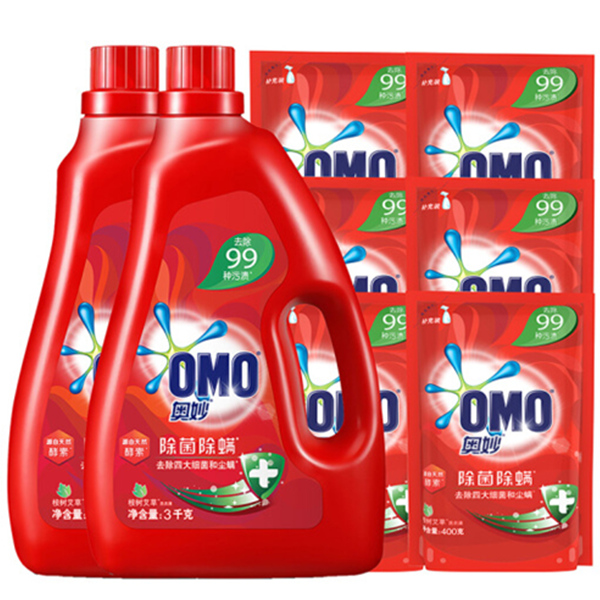 超值套装！奥妙洗衣液16.8斤