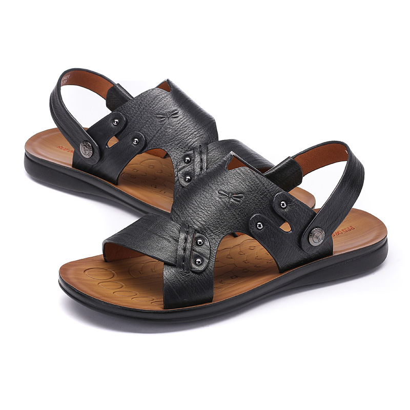 轻便舒适！红蜻蜓男士沙滩鞋WTL7542