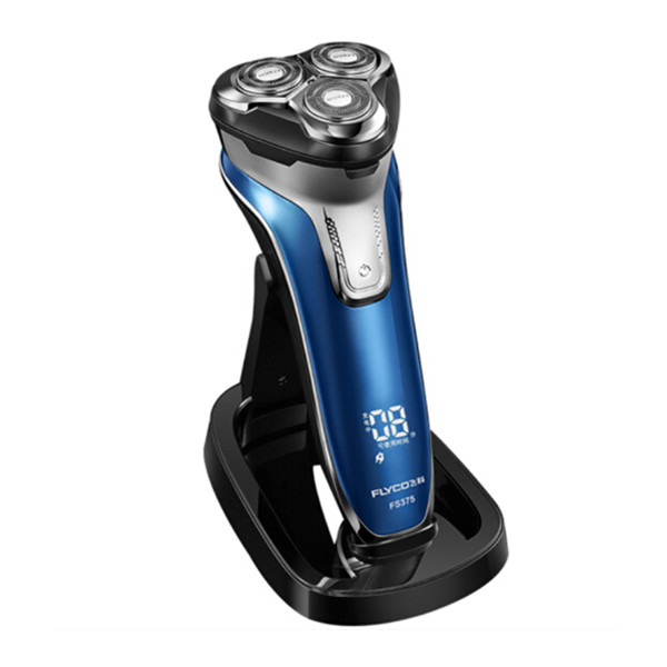 LED显示！FLYCO飞科FS375智能电动剃须刀