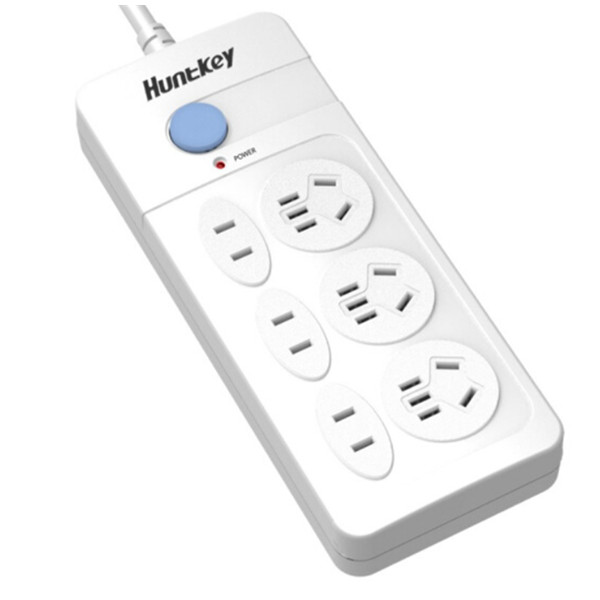 近期好价！航嘉大白603 6位1.8米总控开关插座