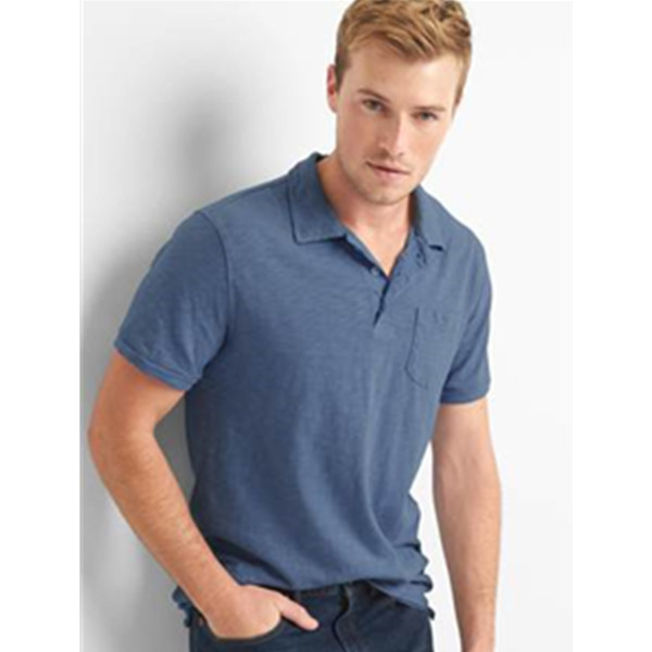 三色可选！Gap混色竹节棉短袖Polo衫200529-1 W